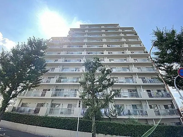 緑地公園パークハイツ7号棟 外観