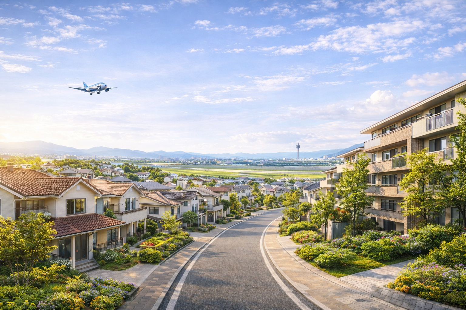 豊中市の住宅街イメージ