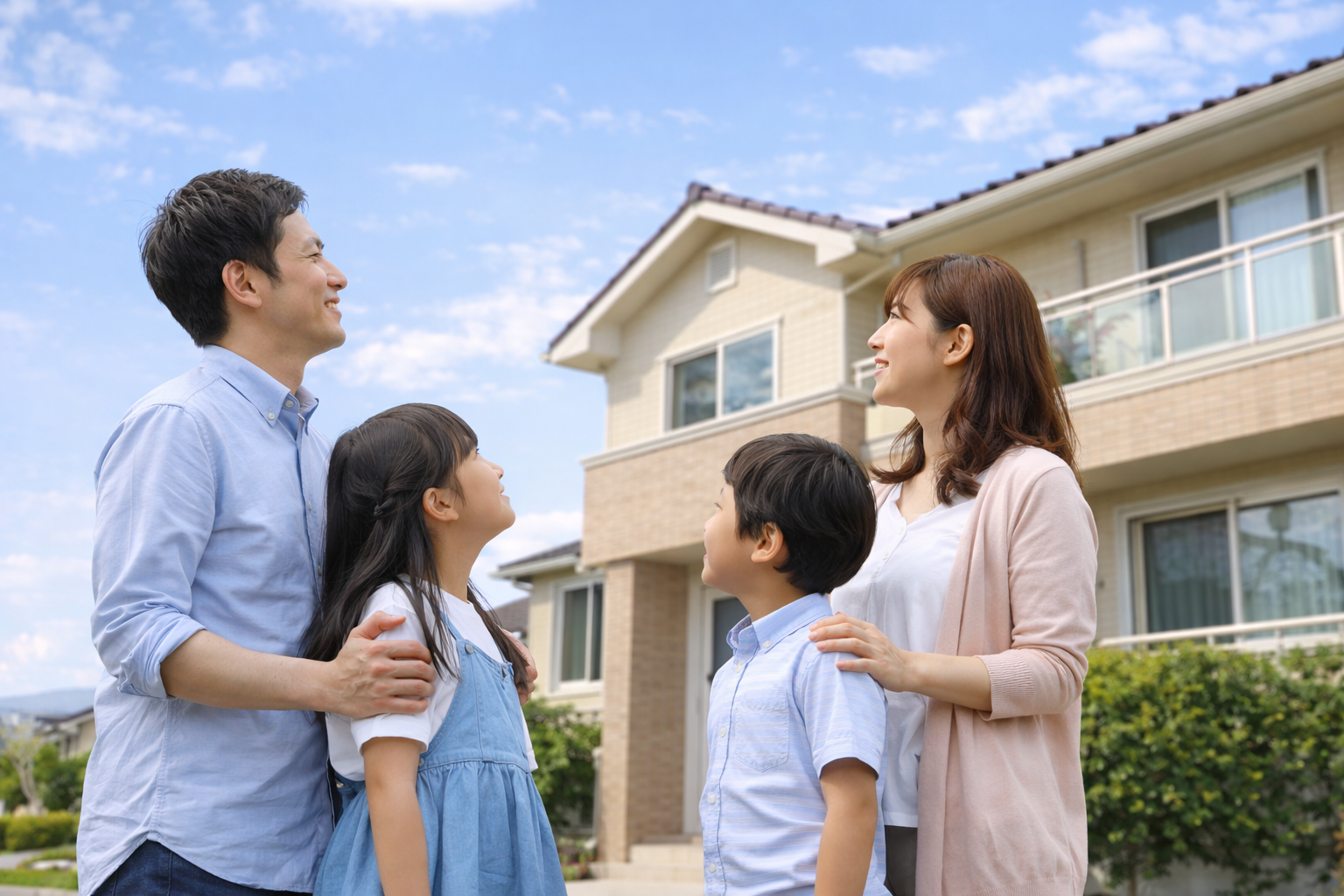 三世代家族の団らんイメージ